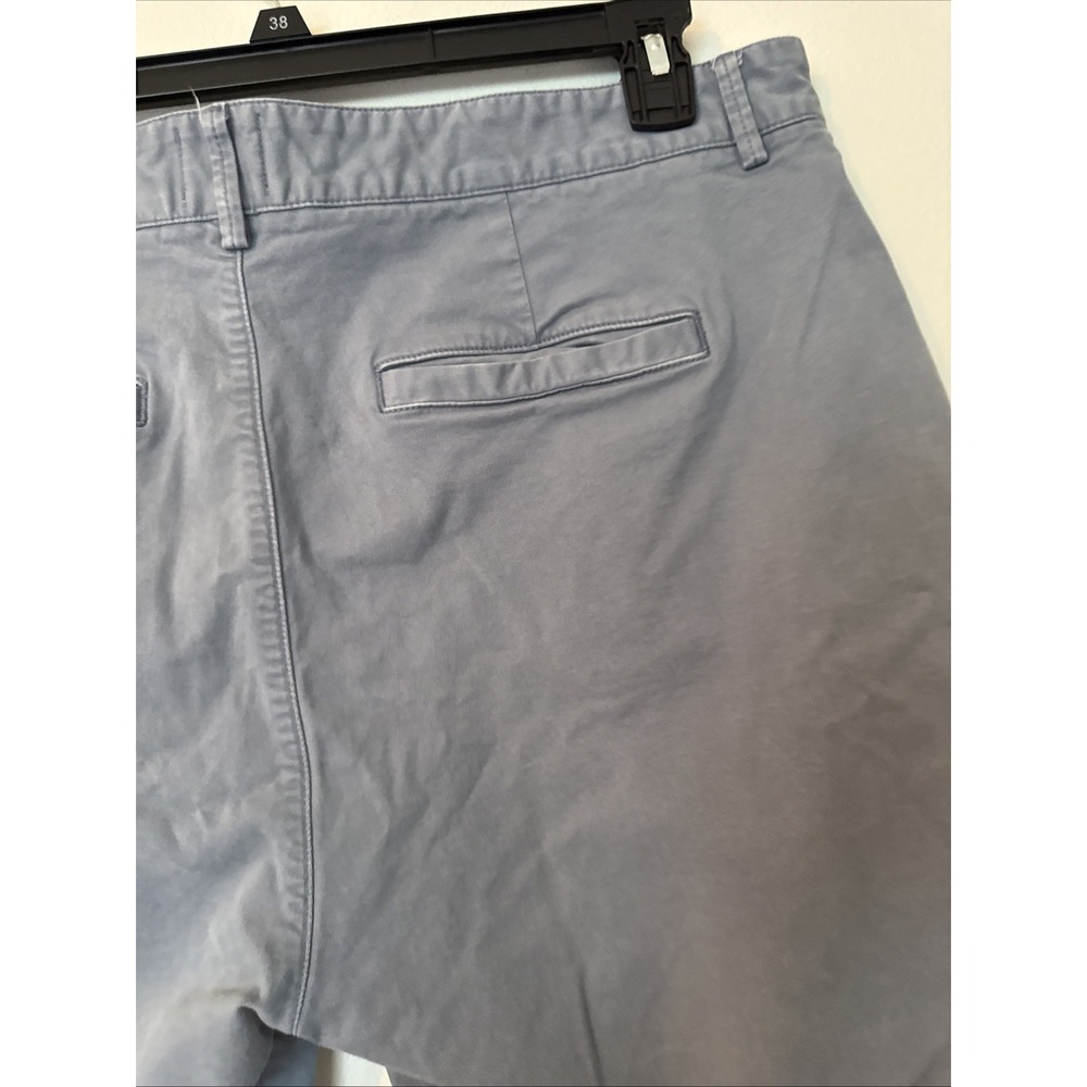 Flint And Tinder Men's Chino Shorts 38 (37) Gray Cotton Blend Flat Preppy - Picture 7 of 12